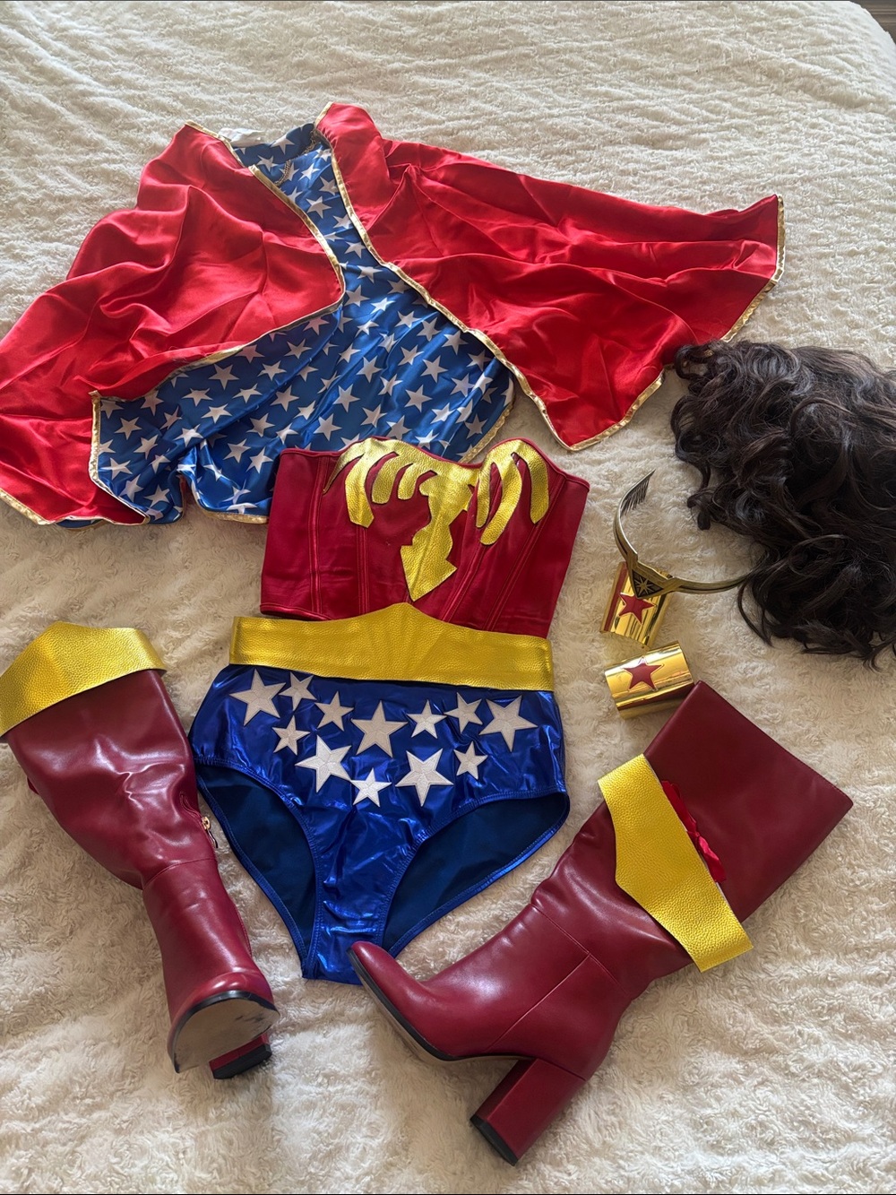 Complete Custom Wonder Woman Superhero Costume